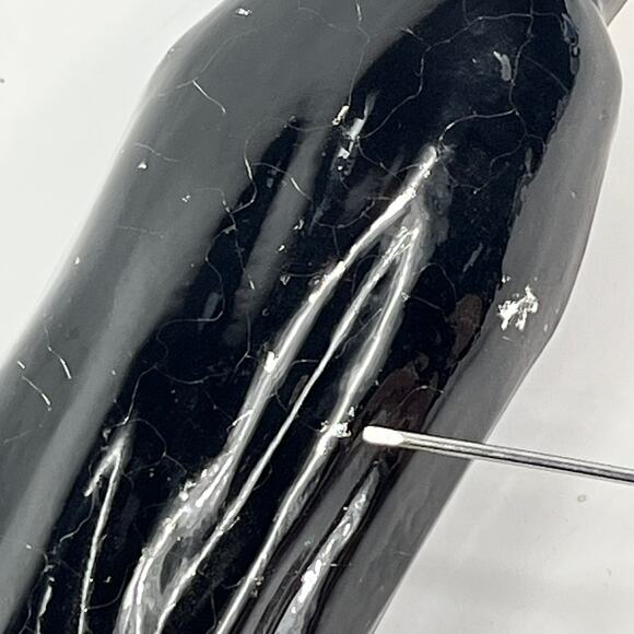 Kurt Adler Polonaise Skeleton Ornament Komozja Glass Halloween 7" Top Hat Rare - Picture 8 of 13